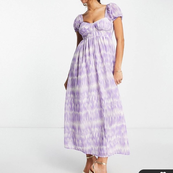 ASOS Maxi Summer Dress 🤍💜 - Picture 2 of 7